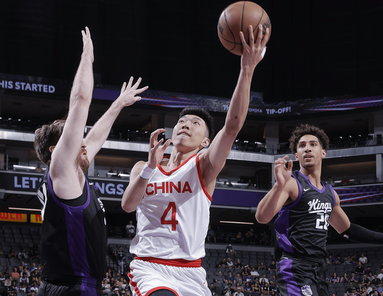中国男篮结束NBA夏联征程三场比赛输了104分